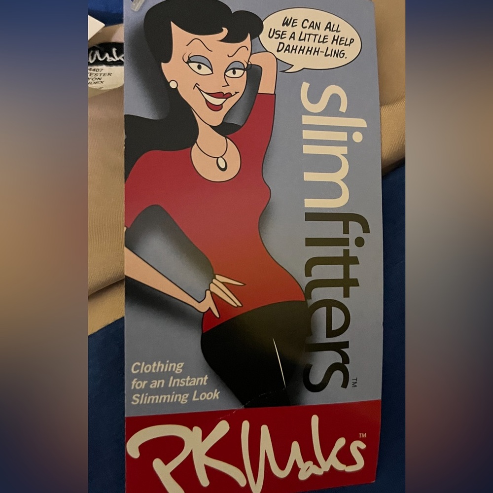 PK Maks Slimming Top in Royal Blue!